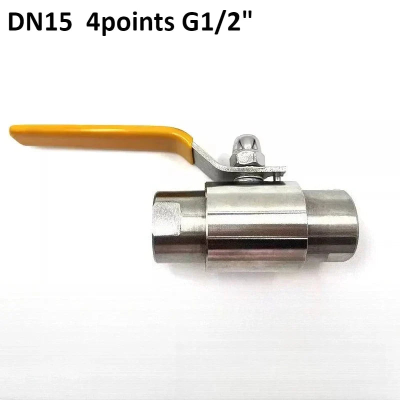 304 Stainless Steel Ball Valve Female Thread DN8–DN25