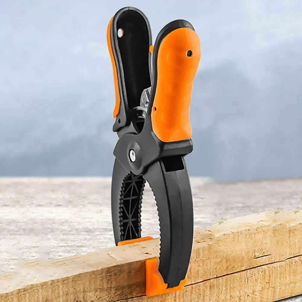 Heavy-Duty Plastic Spring Clips Woodwork Clamp Quick Securing Ratchet Pliers for Crafts, Woodworking Hand Fixing Tools 6/8 Inch Peaceful Pleasures Health and Wellness