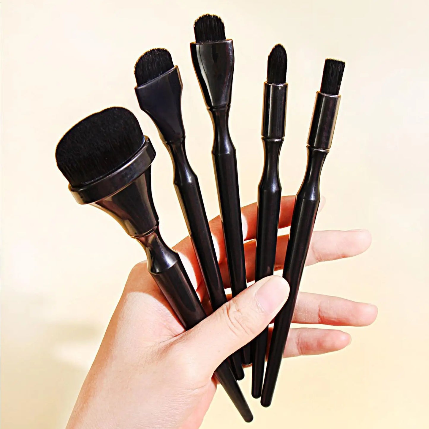 5-Piece Blending Brush Set – Charcoal, Pastel & Ink Art