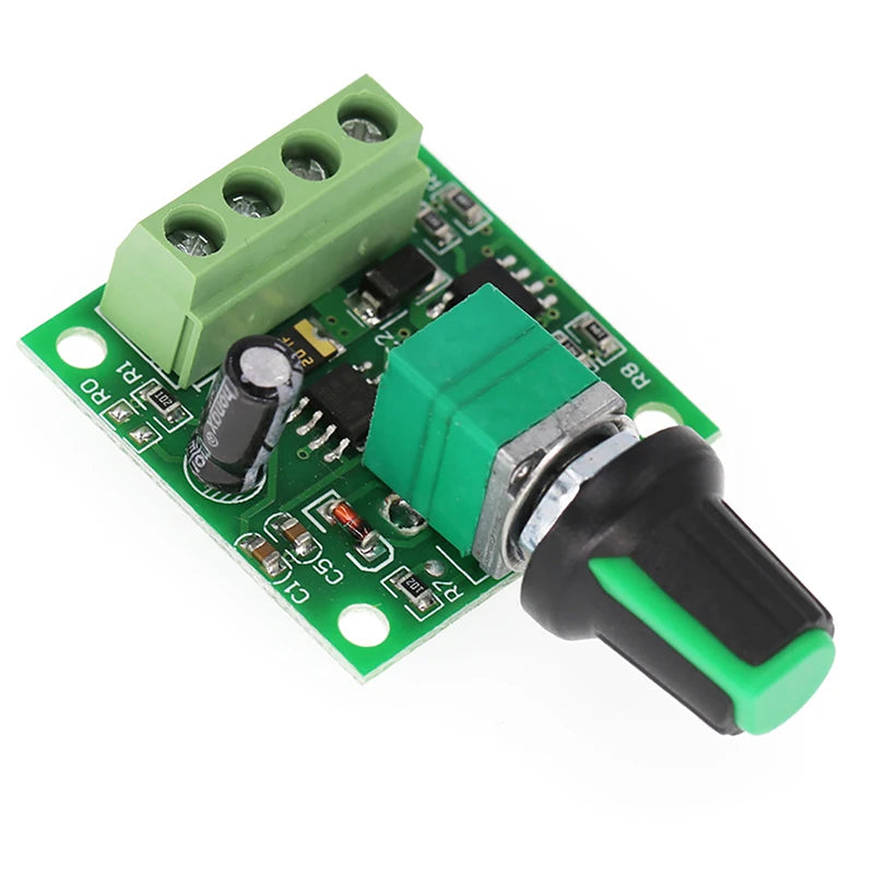 New DC Motor Speed Regulator 1.8V 3V 5V 6V 12V 2A Speed Regulator Switch Function Peaceful Pleasures Health and Wellness