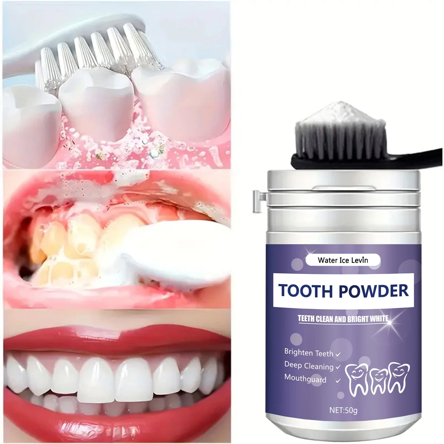 Pearl Tooth Powder – Fresh Breath & Stain Removing | 50g