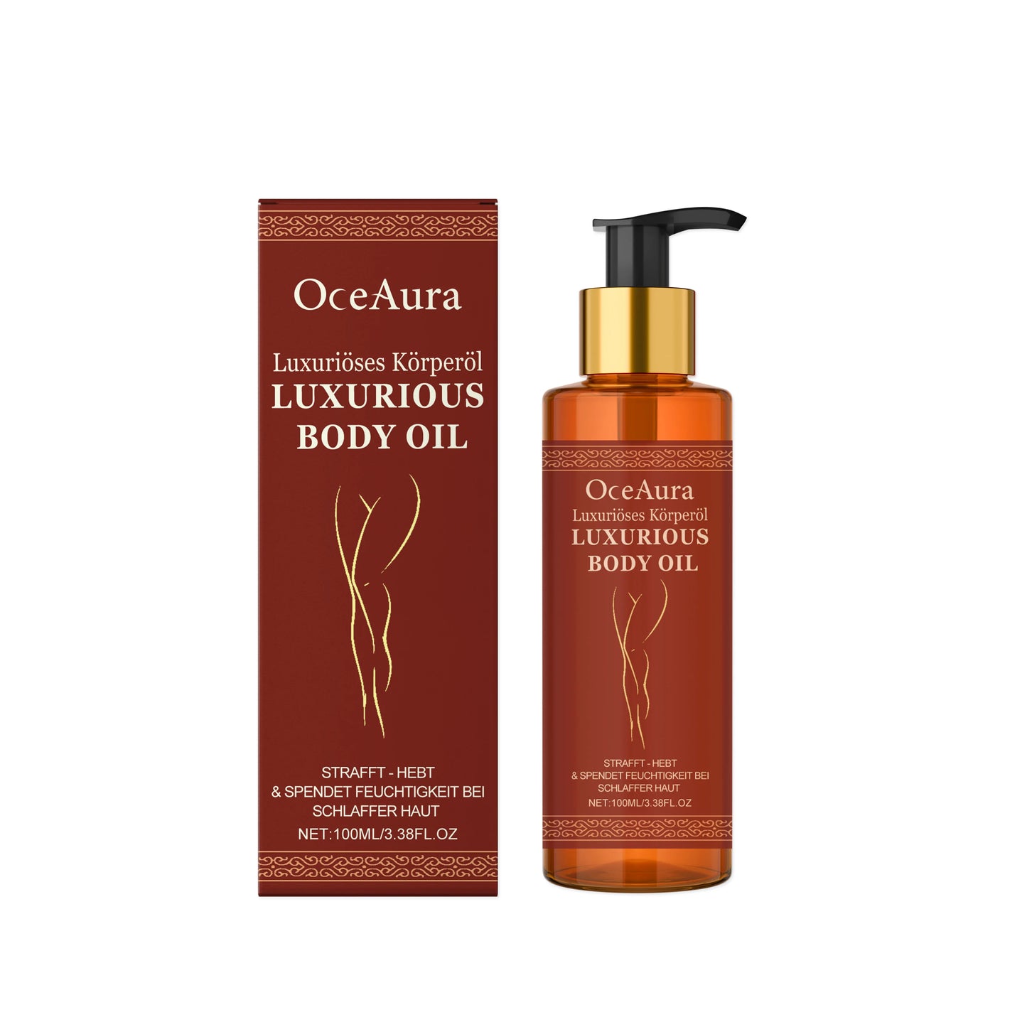 OceAura Firming Body Oil – Skin Tightening Anti-Cellulite