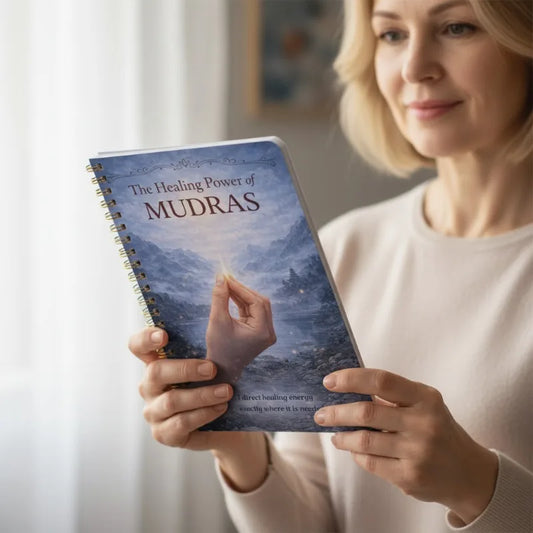 Healing Power Mudras Hand Yoga Notebook Health Diet Fitness Books Peaceful Pleasures Health and Wellness