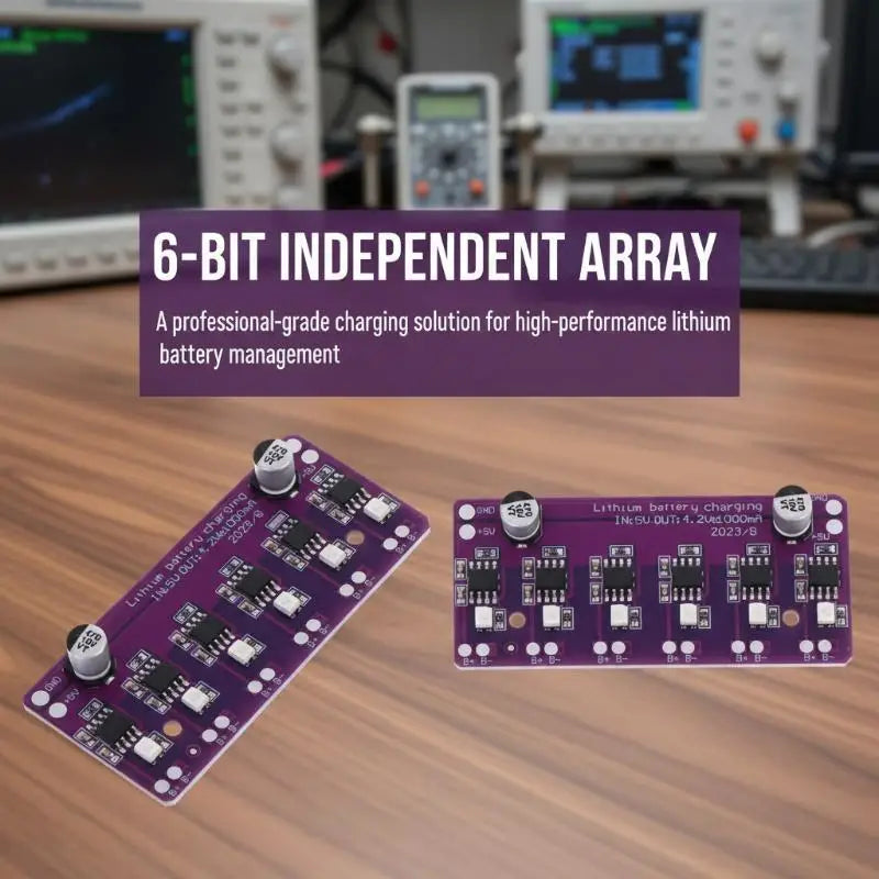 New Charging Module PCB Circuit Board Charger Array 5V Input For 18650 4.2V Lithium Battery Electric Scooter Accessories Peaceful Pleasures Health and Wellness