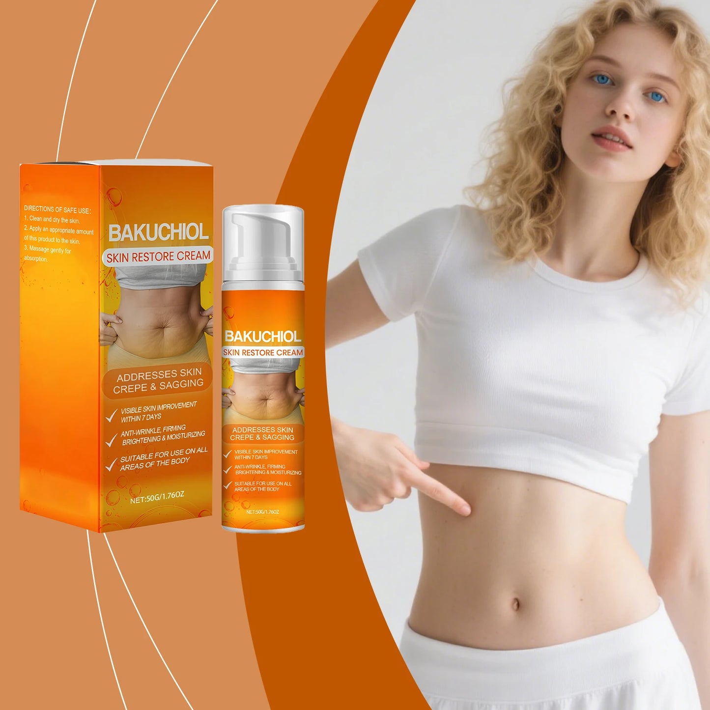 Hyaluronic Acid Skin Firming Care Cream Promotes Skin Regeneration Improve Sagging Skin Long-Lasting Moisturizing Body Lotion Peaceful Pleasures Health and Wellness