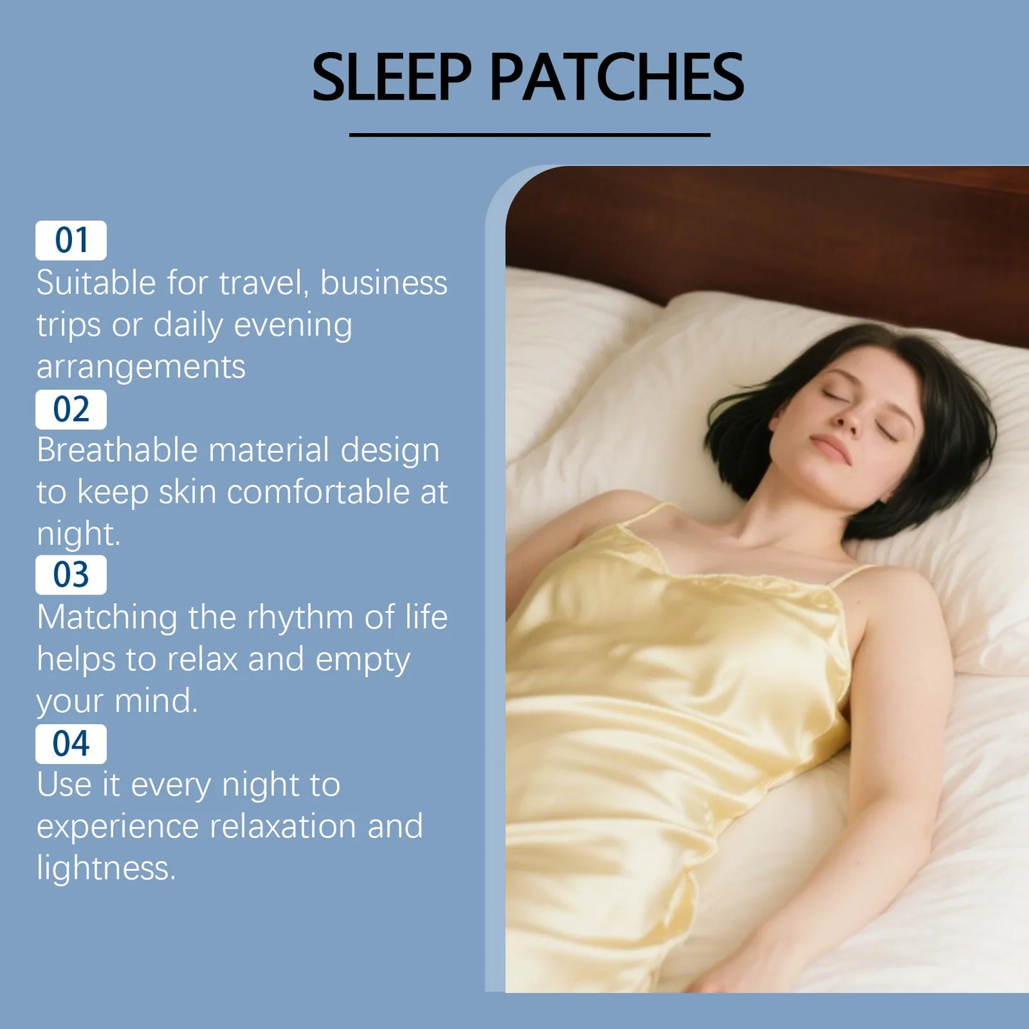 Plant Sleep Patches – Nighttime Relaxation & Calming Support