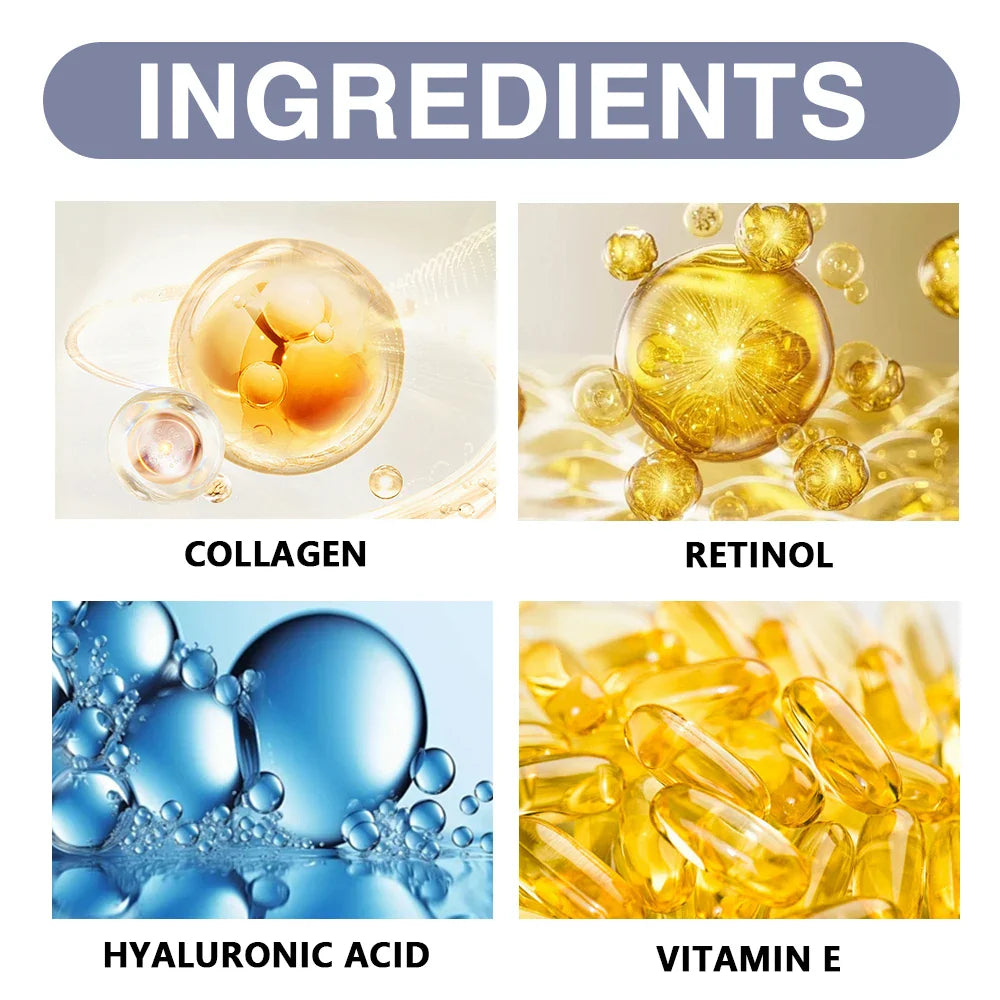 Collagen Facial Serum with Hyaluronic Acid & Retinol | All Skin