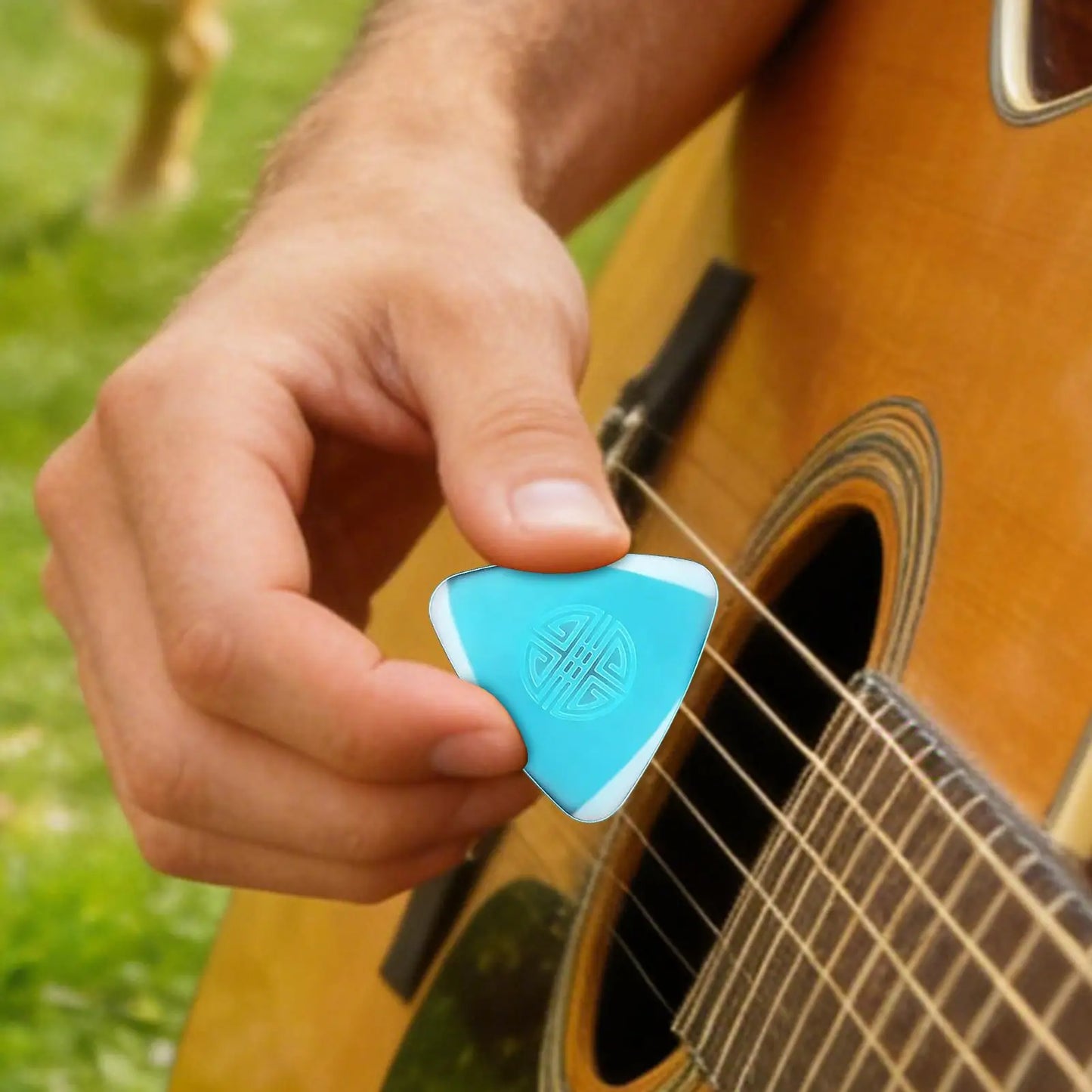 Nylon Pick for Zhongruan, Liuqin, Guitar & More | Ruan Plectrum