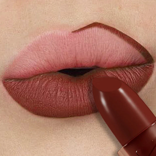 KAFURUX Matte Waterproof Lip Tint Pen | Nude Brown Red Lipstick Matte Lip Tint Pen Oasis Select