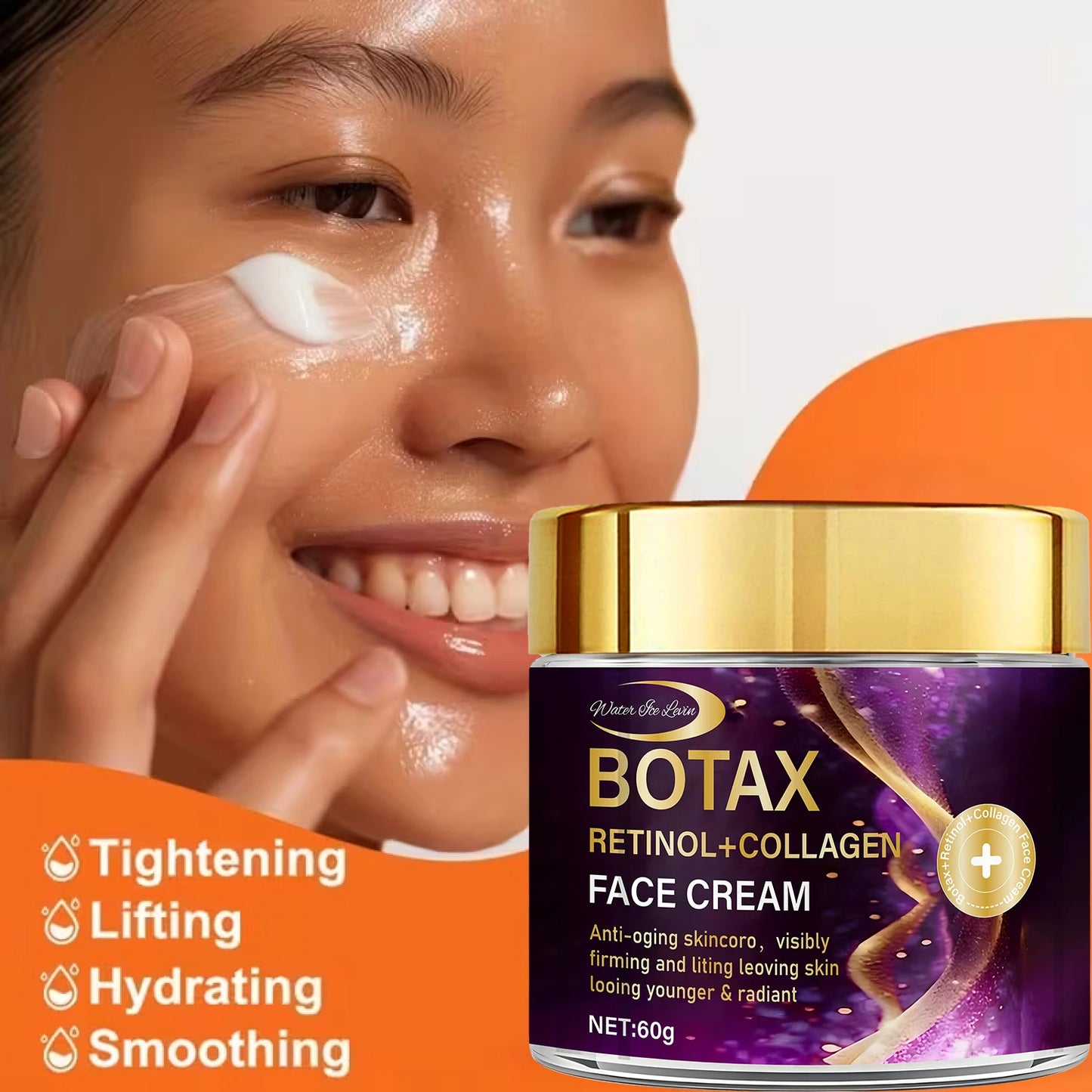 Retinol & Collagen Face Cream – Firming & Lifting Moisturizer Firming Face Cream Peaceful Pleasures Health and Wellness