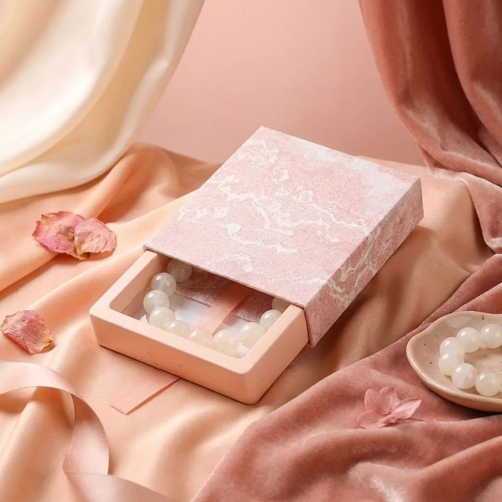 Pull-Out Floating Drawer Jewelry Box – Rings & Necklaces