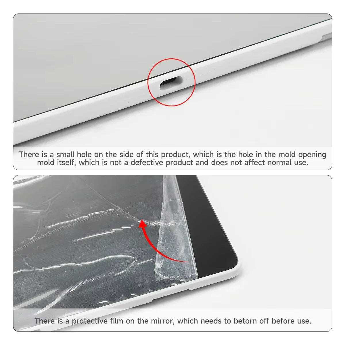 HD Sun Visor Makeup Mirror for Car, Truck & SUV | Vanity Mirror