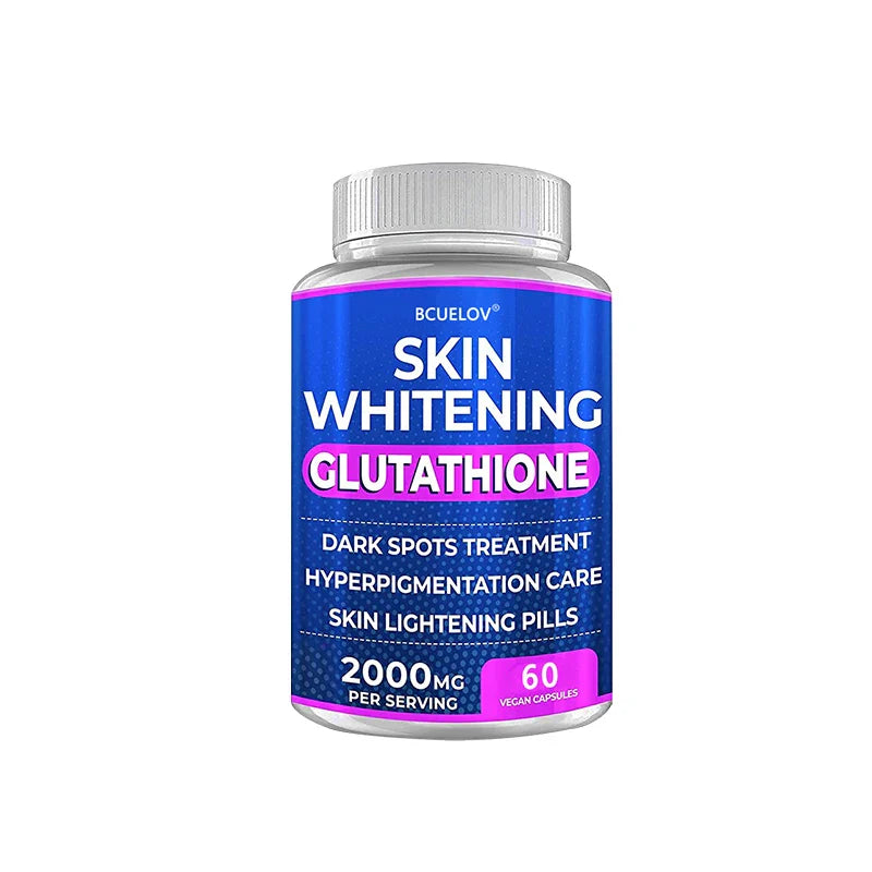 Glutathione Skin Brightening Pills 2000mg – Turmeric Bearberry