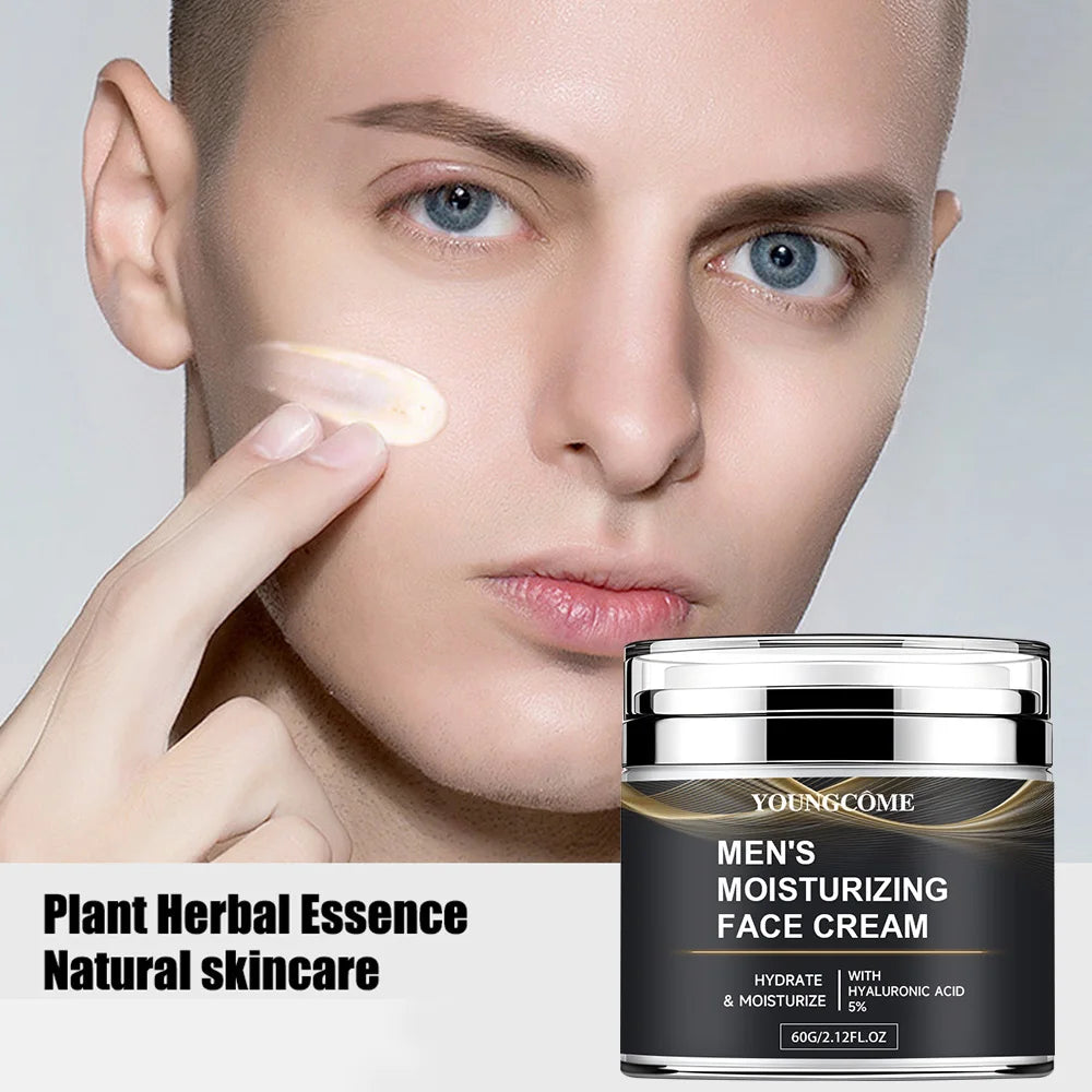 YOUNGCOME Men's Collagen Cream with Retinol & Vitamins Men's Face Cream Peaceful Pleasures Health and Wellness