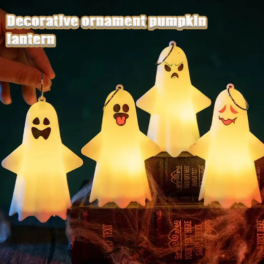Halloween Ghost Pumpkin Lantern – Kids Trick or Treat Prop Halloween Lantern Prop Peaceful Pleasures Health and Wellness