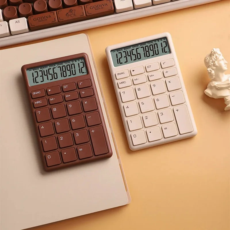 Portable Basic Student Calculator – High Sensitivity Keys