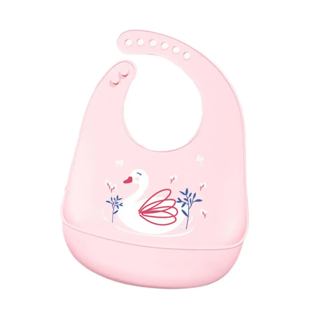 Silicone Baby Bib – Waterproof, BPA-Free, Large Food Catcher