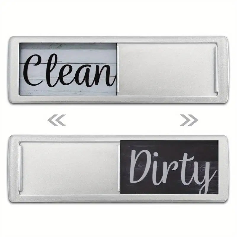 Dishwasher Clean Dirty Magnet Sign | Kitchen Organizer