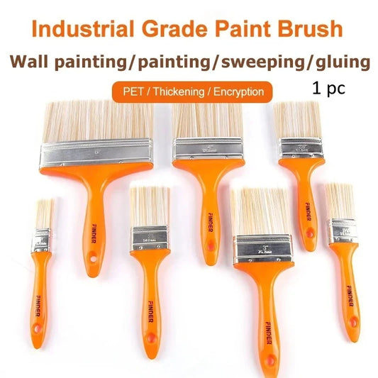 PET Soft Bristle Wall Paint Brush | ABS Handle DIY Tool Wall Paint Brush Peaceful Pleasures Health and Wellness