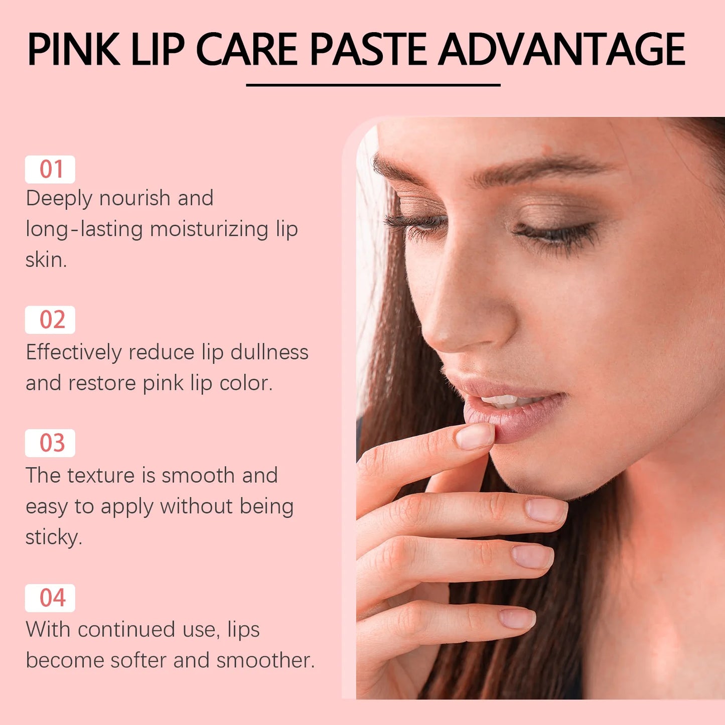 Lip Exfoliator Cream – Brighten Dark Lips, Plumping & Moisturizing