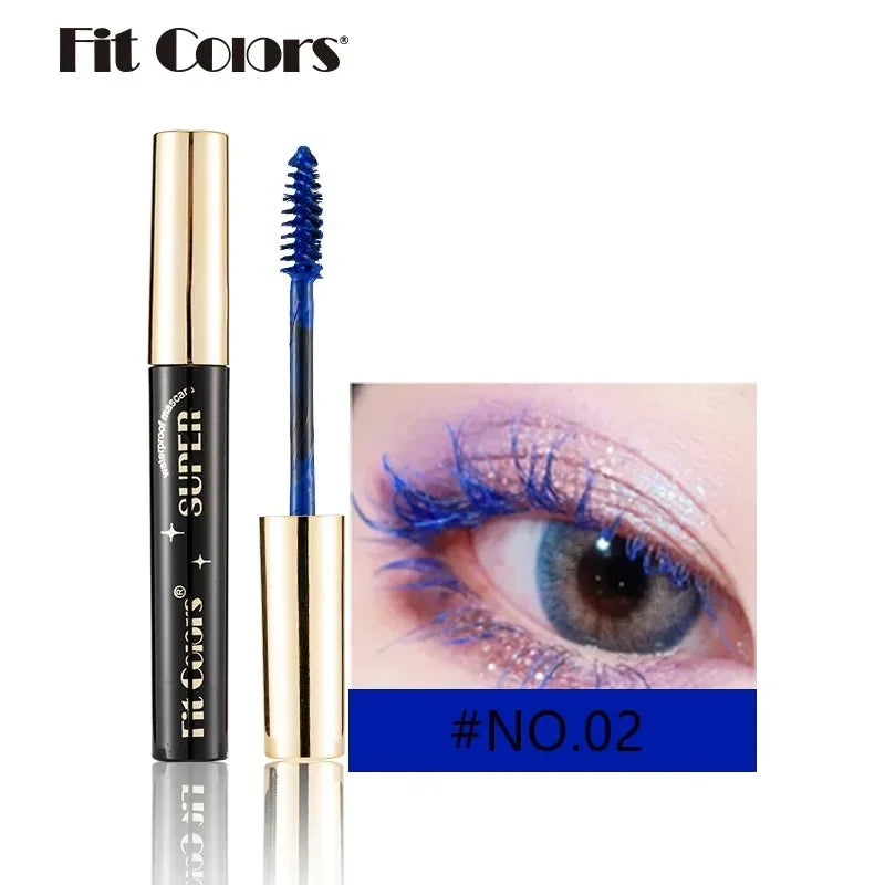 4D Colored Mascara – Waterproof, Volumizing & Lengthening