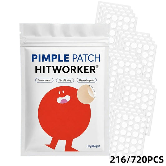 Hydrocolloid Acne Patches 216/720pc | Alcohol-Free Blemish Dots Hydrocolloid Acne Patches Peaceful Pleasures Health and Wellness