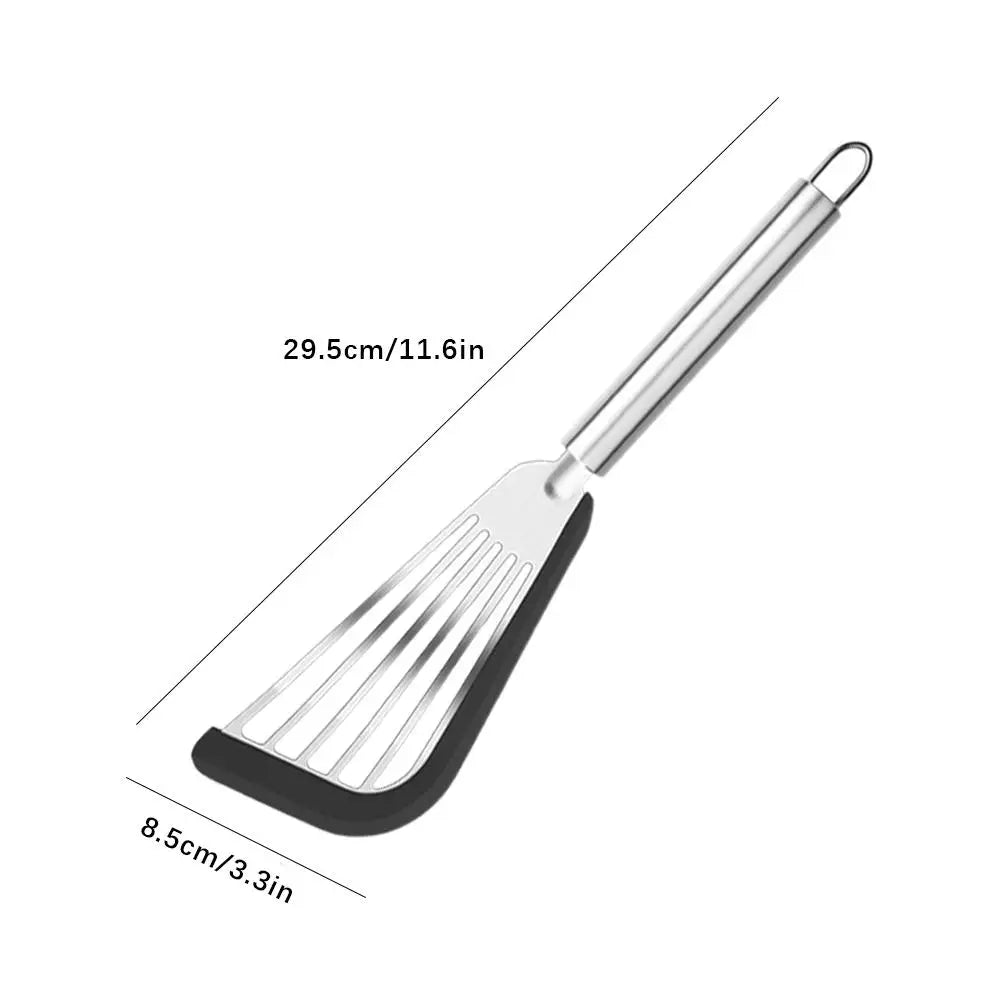 Silicone Slotted Fish Spatula – Heat-Resistant Turner & Flipper Cooking Spatula Oasis Select