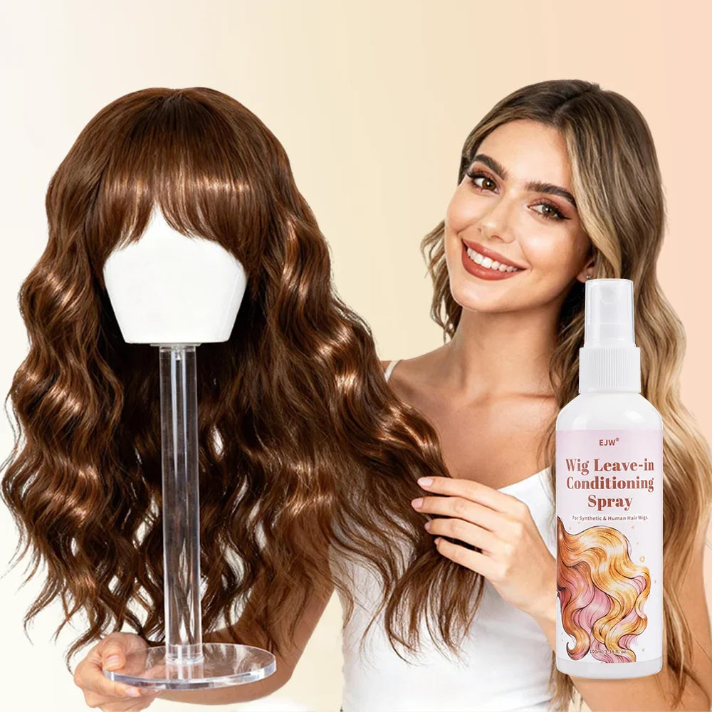 Wig Hair Care Oil Spray – Anti-Frizz, Hydrates & 48H Fragrance