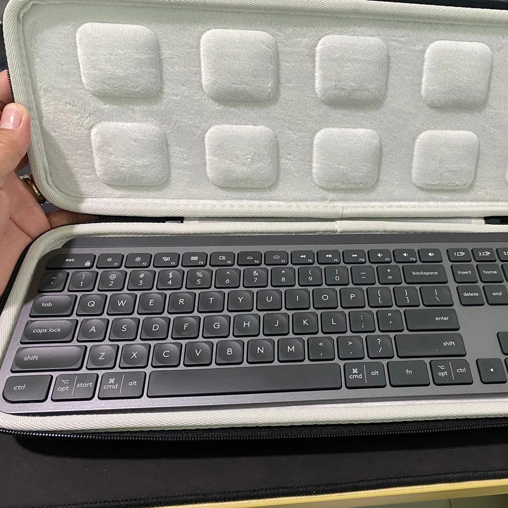 Hardshell EVA Carrying Case for Logitech MX Keys Keyboard