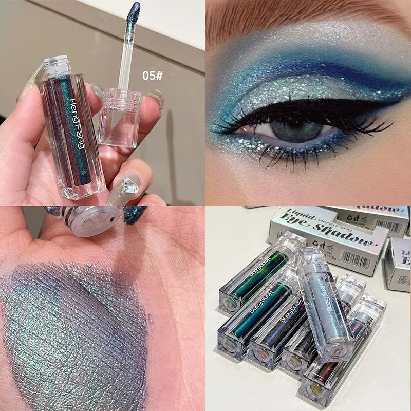 Metallic Chameleon Liquid Eyeliner – Waterproof, Long-Lasting