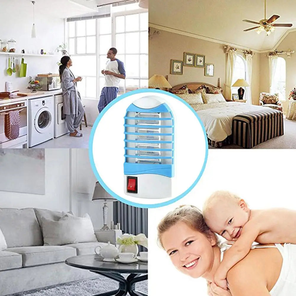 UV LED Mosquito Killer Lamp – Silent Indoor & Outdoor Insect Trap
