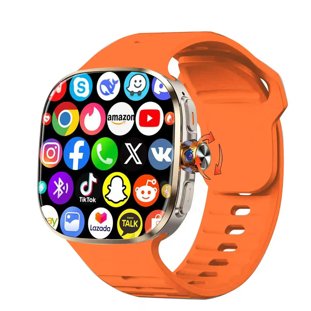 GOLDENSPIKE M99 4G Android Smartwatch 2.4" AMOLED GPS SIM