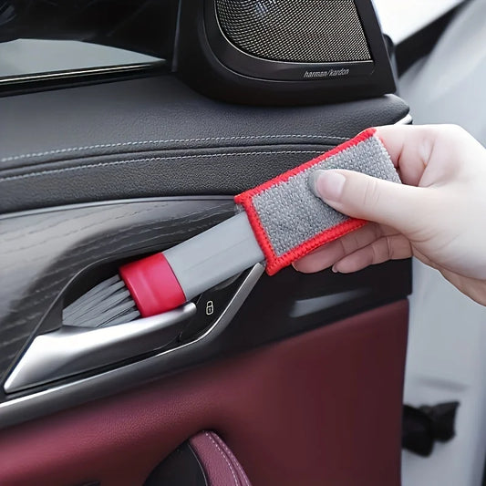 Double-Head Car Air Vent Detail Cleaning Brush | Interior Duster Car Detail Brush Oasis Select