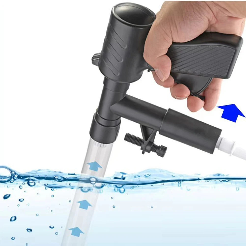 Aquarium Water Changer,6 in 1 Aquarium Vacuum Cleaner,Pneumatic Aquarium Water Changer,Multi-functional Aquarium Algae Scraper Peaceful Pleasures Health and Wellness