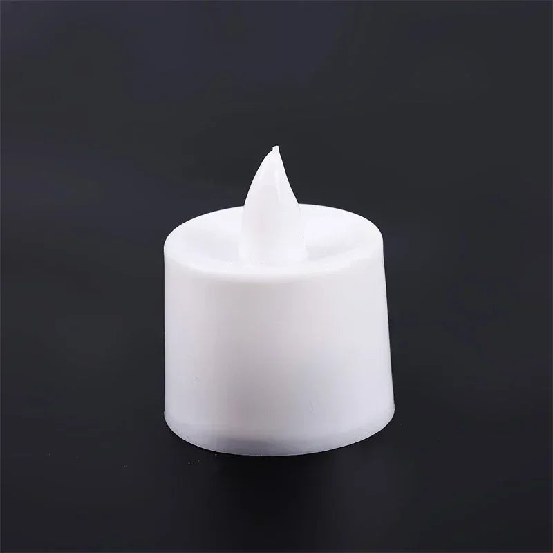 Flameless LED Tea Light Candles Set of 6 – Battery Included