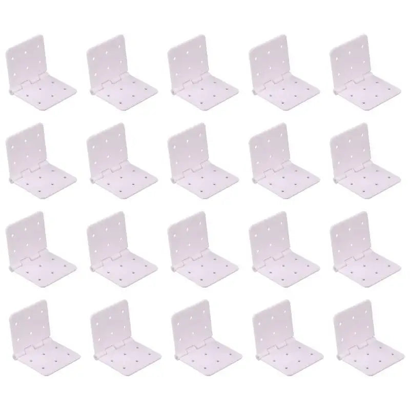 20pcs Nylon Fixed Wing Hinges for RC Model Aircraft Builds