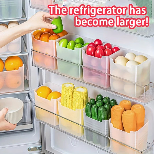 Side door refrigerator storage box, food, vegetable, fruit classification, freshness preservation box, miscellaneous storage box Peaceful Pleasures Health and Wellness