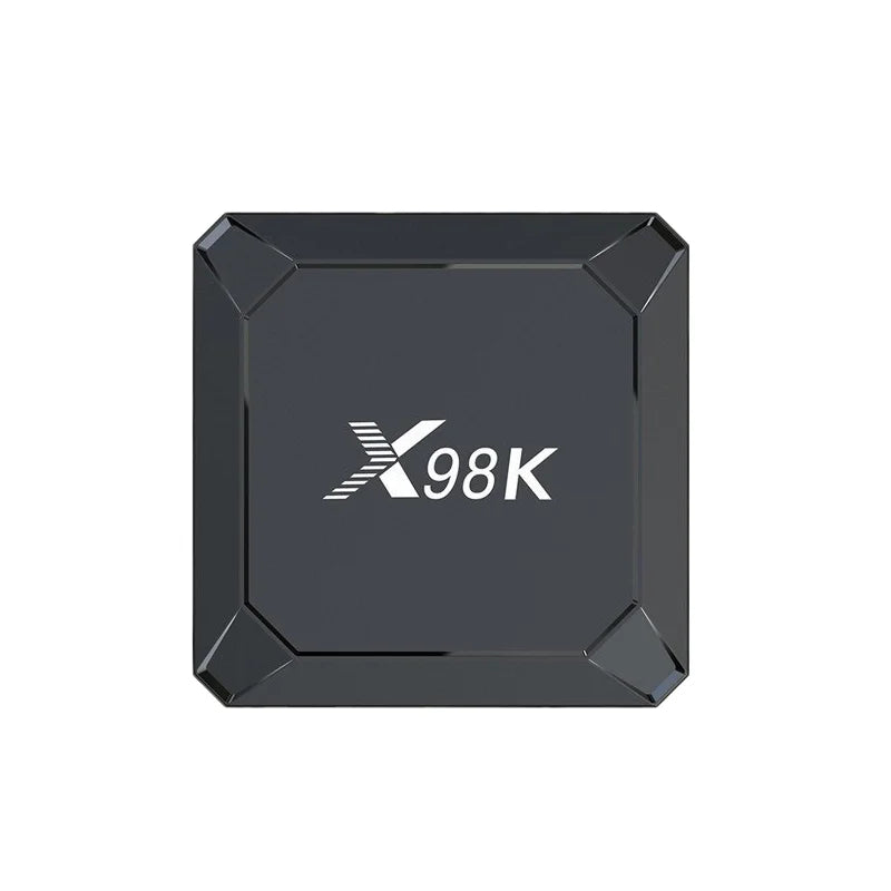 X98K RK3528 Android13 TV Box 2/4GB RAM 16-128GB ROM Dual Band WiFi6 BT5.0 HDMI2.0 4K AVS2 Smart Media Box Peaceful Pleasures Health and Wellness X98K 4G 32G UK Plug