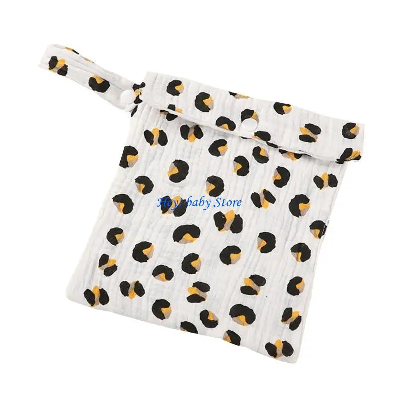 Cotton Baby Diaper Bag – Stroller Organizer & Nappy Pouch