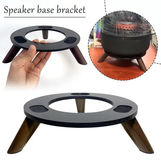 Solid Wood Speaker Stand Base for Harman Kardon Glass Sound Speaker Stand Oasis Select