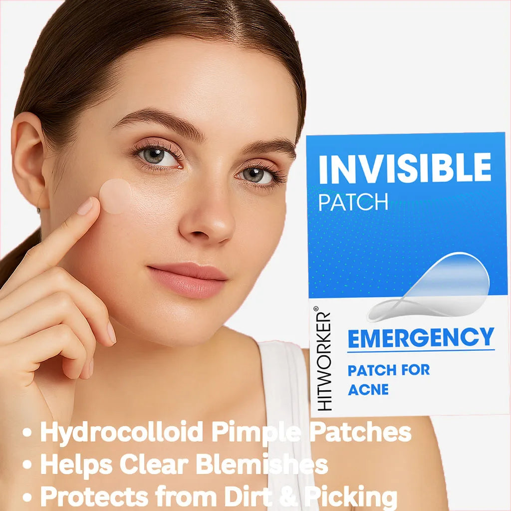 Hydrocolloid Acne Patches – Invisible & Waterproof | All Skin Types