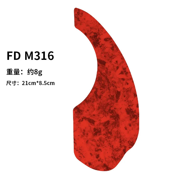 Acoustic Guitar Pickguard Pattern Decorated Self-adhesive Pick Guard