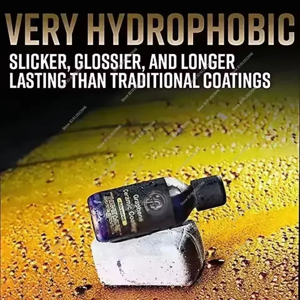 Graphene Ceramic Coating 10H Coating for Car Detailing Professionals 9+ Years of Protection Patented UV Glow Advanced Technology Peaceful Pleasures Health and Wellness