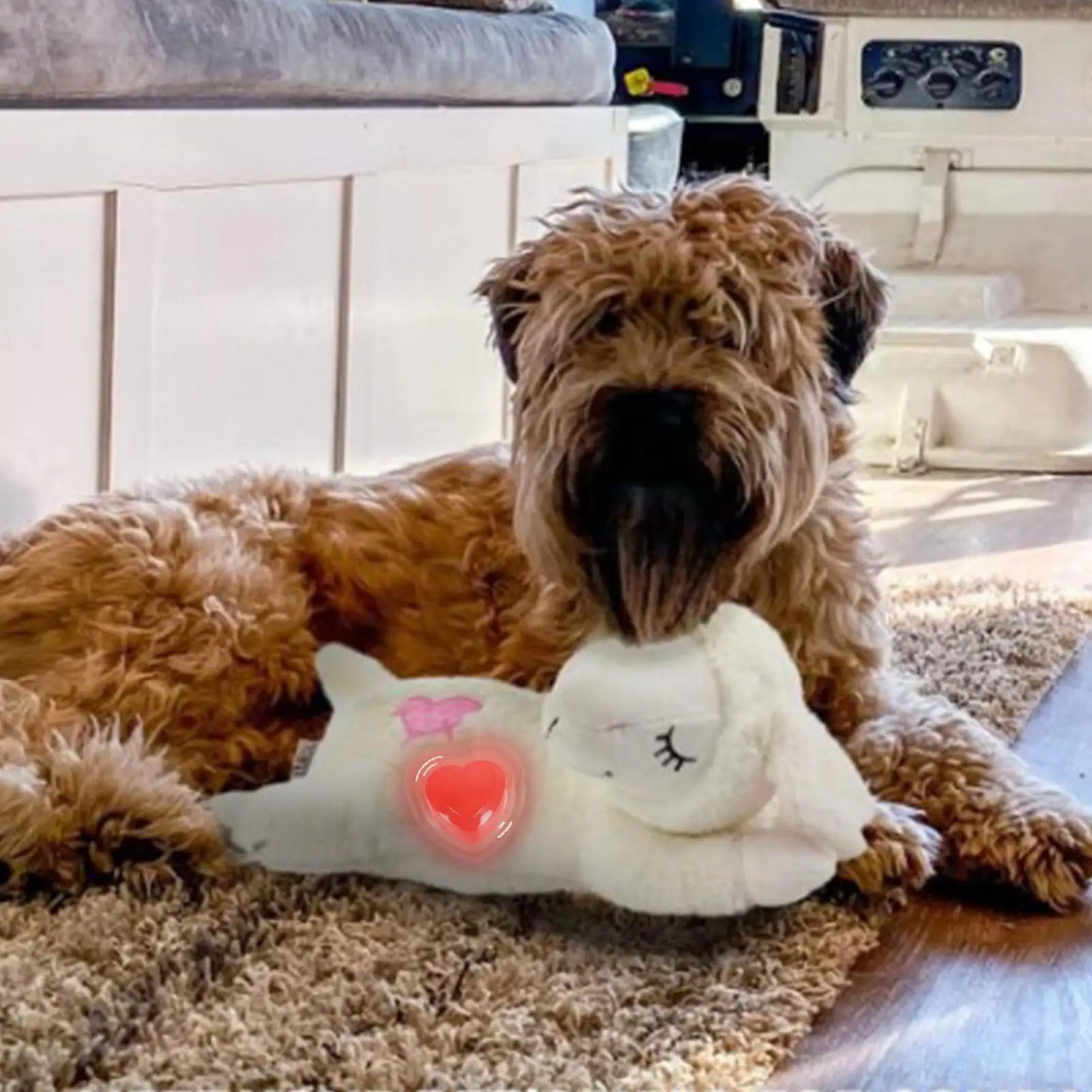 Puppy Heartbeat Box – Simulated Heartbeat Pet Plush Toy