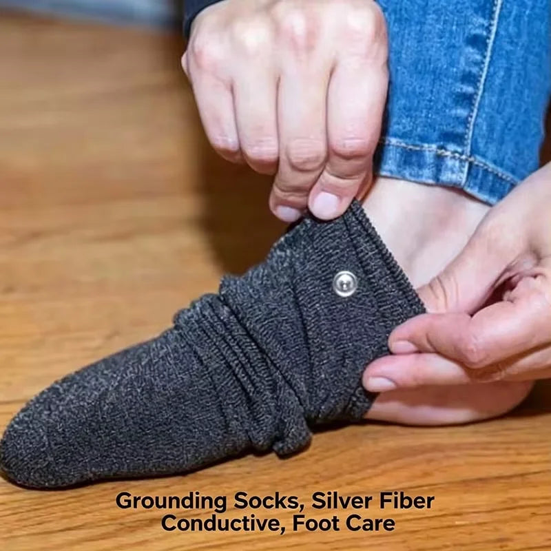 Grounding Earthing Socks | Silver Fiber, EMF & Better Sleep