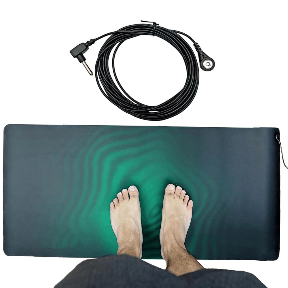 Grounding Mat for Feet & Desk | Better Sleep & Stress Relief