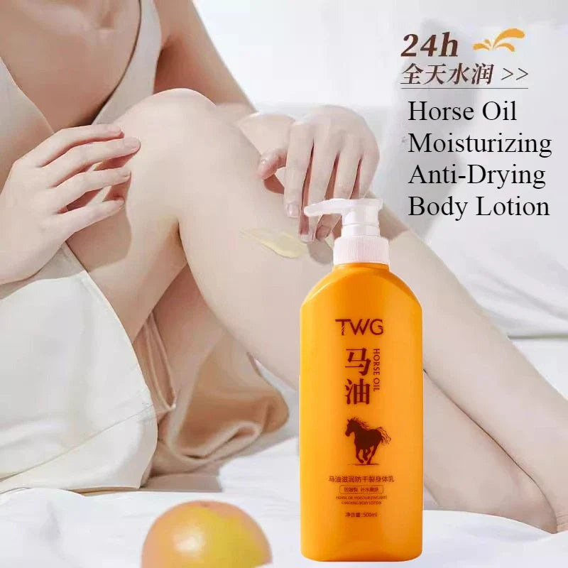 Horse Oil Moisturizing Body Cream – Hydrating & Nourishing 500ml