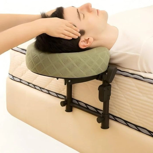 Massage Headrest for Bed Adjustable Massage Face Cradle at Home Portable Massage Table Kit for Sleeping Mattress FaceDown Pillow Peaceful Pleasures Health and Wellness