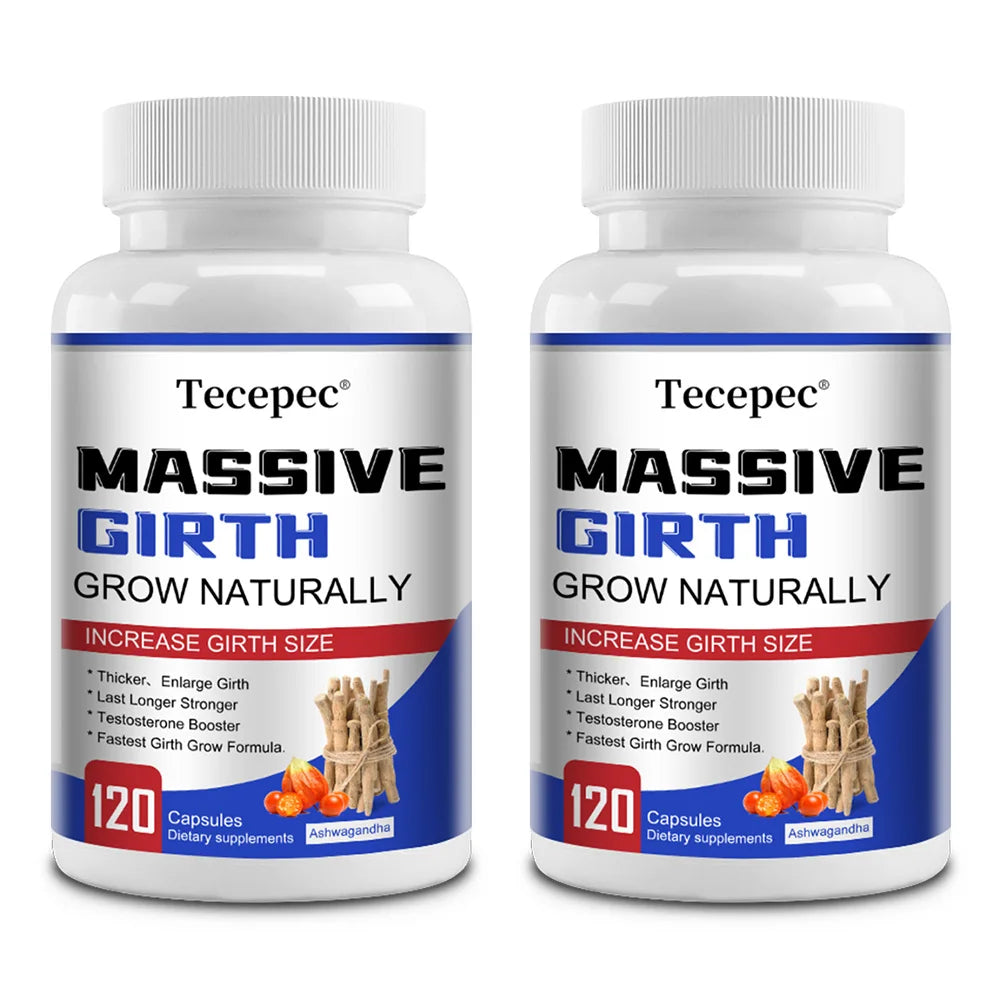 Men's Vitality Support Capsules Ashwagandha Tribulus Terrestris Supports Stamina Strength Immune Health Fights Fatigue Natural H Peaceful Pleasures Health and Wellness 120 count-2 bottle