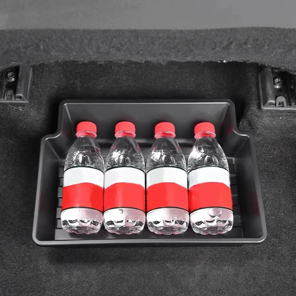 Car Under Seat Storage Box For Toyota For RAV4 2020-2025 2026 TPE Underseat Storage Box Organizer Trays Peaceful Pleasures Health and Wellness